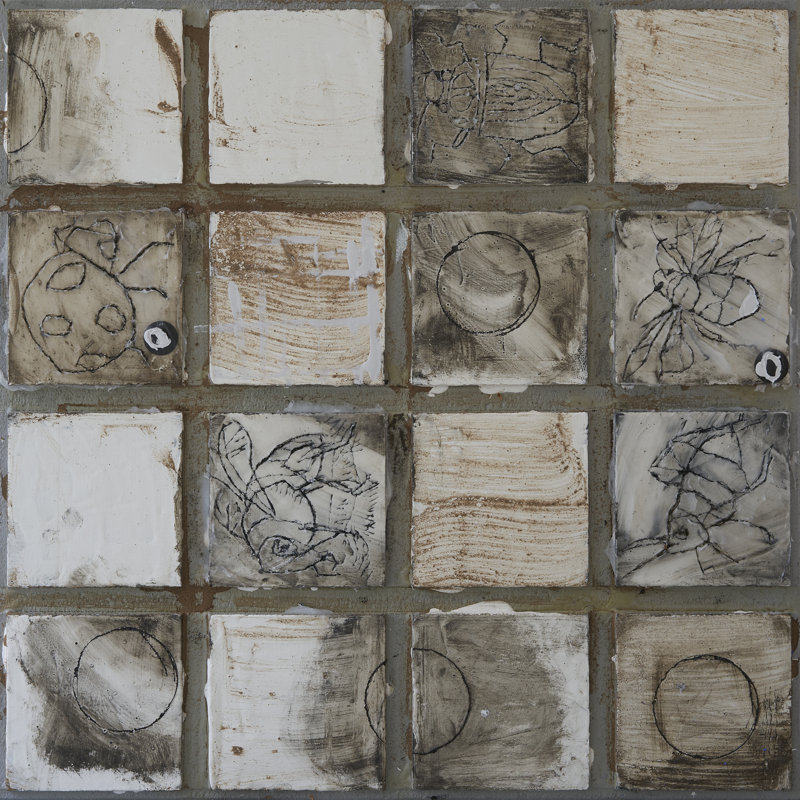 Ethynn Unique Tiling III by Erin McGee Ferrell, 12'' H x 12'' W  