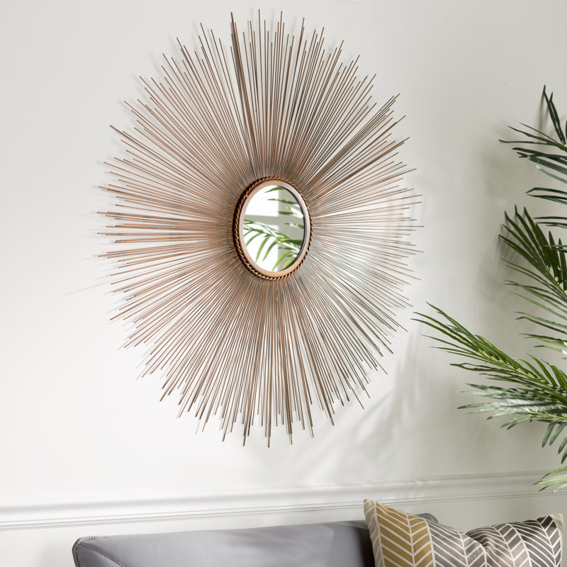 Kyle Mirror, Burnt Copper w/ Clear P/Coat