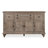 Extendable Rectangular Dining Table 2 Benches 2 Side Chairs And Buffet-1727809481-1727737352