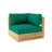 32'' Teak Outdoor Patio Sofa with Sunbrella® Cushions