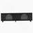 Retro Design Tv Stand With Fluted Glass Doors For Tvs Up To 78'', Practical Media Console With 2 Drawers And Cabinets, Elegant Entertainment Center For Living Room-8218910