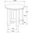 22-inch End Table