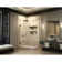 Unidoor Plus 40" W x 30.375" D x 72" H Frameless Pivot Rectangle Shower Enclosure with Fixed Panel
