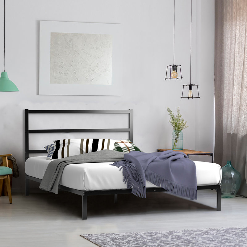Metal Slat Bed, Full / Double