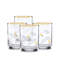 Holiday Gold 4-Piece Glassware Set