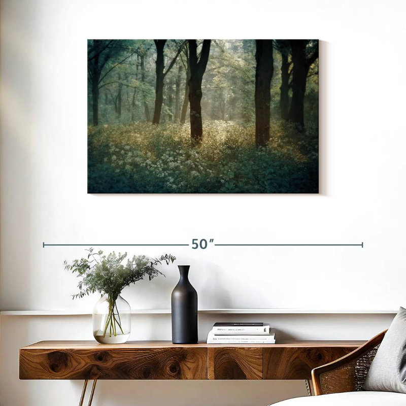 Alvord Foret De Tenom, 24" H x 36" W