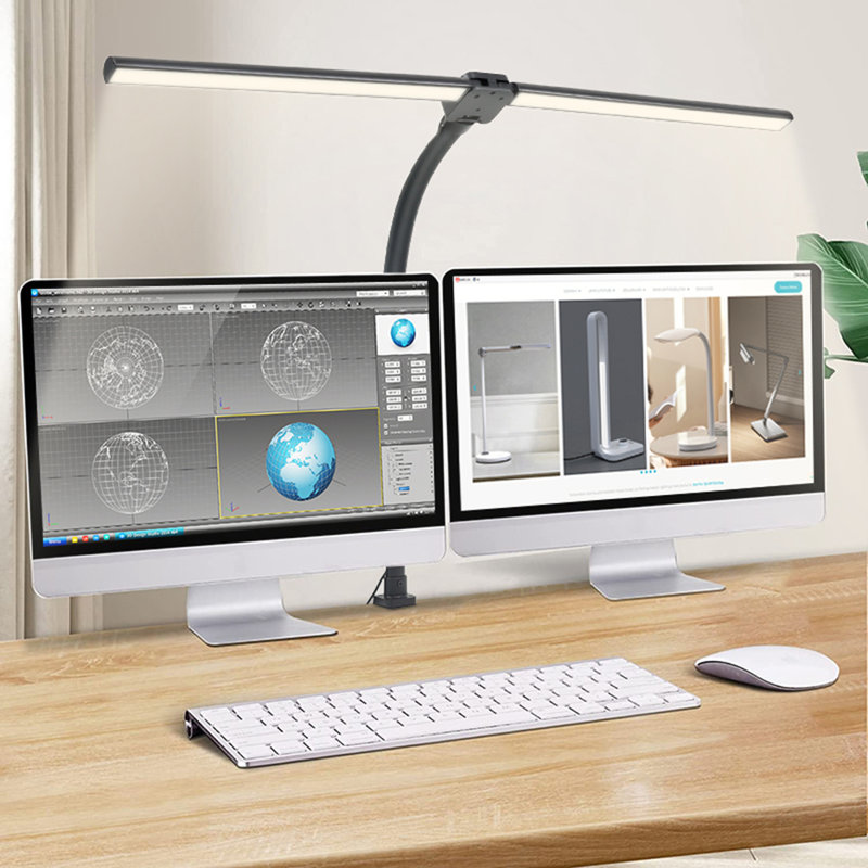 Lampe de bureau réglable en métal Danice