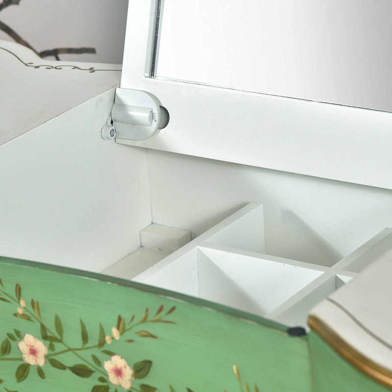 American style flip style makeup table