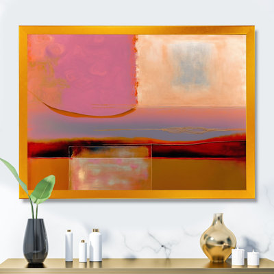 Earth Tone Mysteries II - Art mural abstrait sur toile