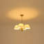 Lustre classique en tissu 4 lumières