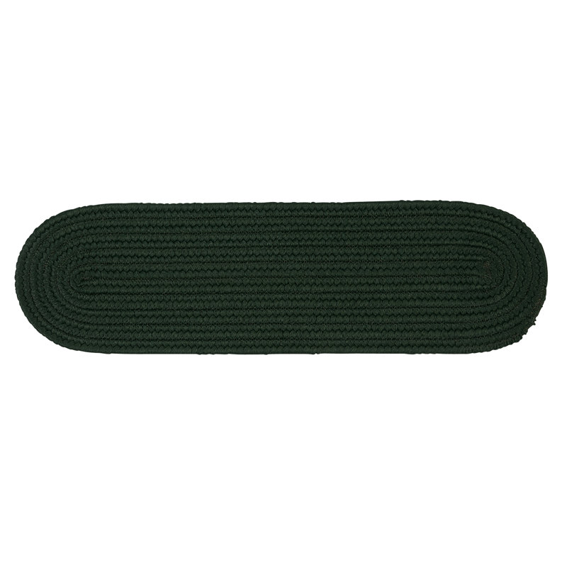 Tapis d'escalier Audryanna, Vert foncé, 13