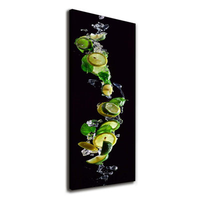 Limes And Lemons - Wrapped Canvas Print