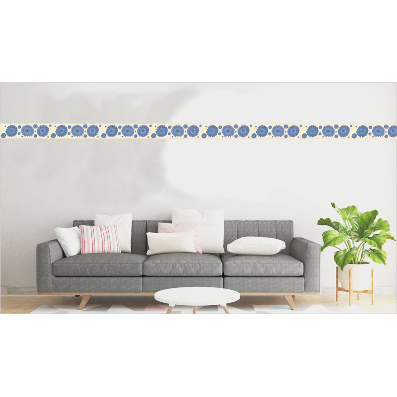Peel & Stick Floral Border