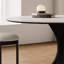 Table de salle à manger ronde moderne et minimaliste-1255663687