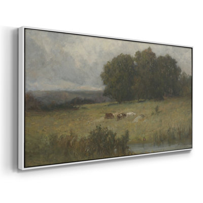 Série paysage - DCCX III - Toile tendue avec châssis encadré - Prêt à être accroché