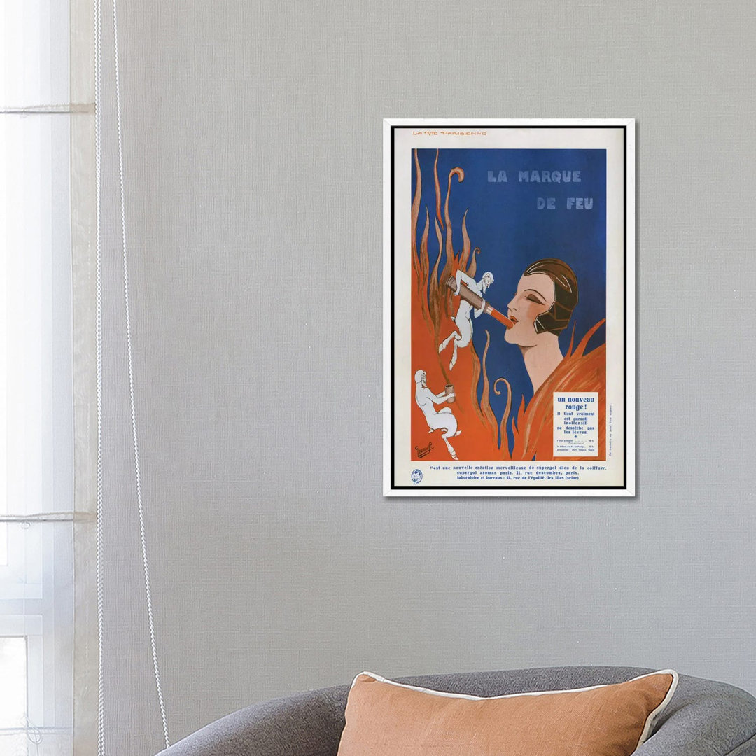 1910s La Marque De Feu Magazine by The Advertising Archives - Gallery-Wrapped Canvas Giclée