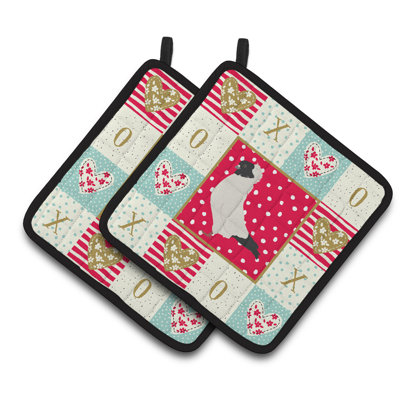 Caroline's Treasures Polyester Potholder Set