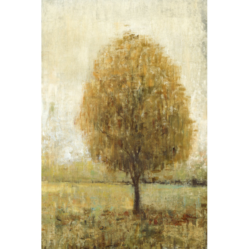 Alone II -  Painting, 76 cm H x 51 cm W, Wrapped Canvas