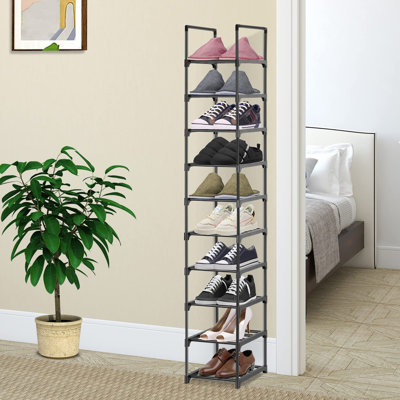 Ayleth 10 Pair Stackable Shoe Rack