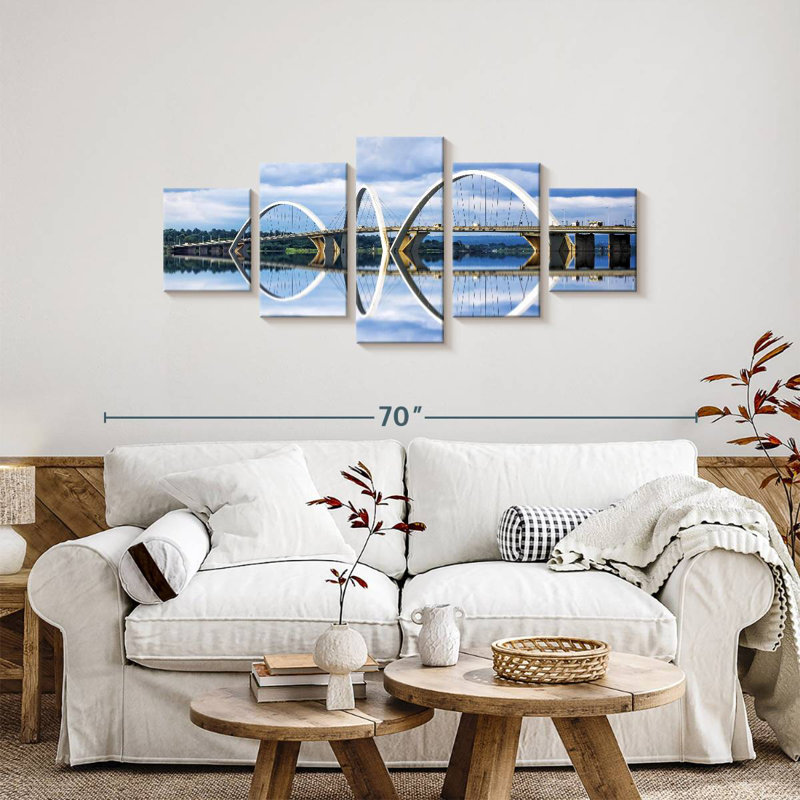 JK Arch Bridge, 24" H x 55" W
