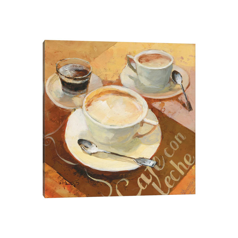 Cafe Grande II by Willem Haenraets - Wrapped Canvas Gallery-Wrapped Canvas Giclée, 30.48 cm H x 30.48 cm W