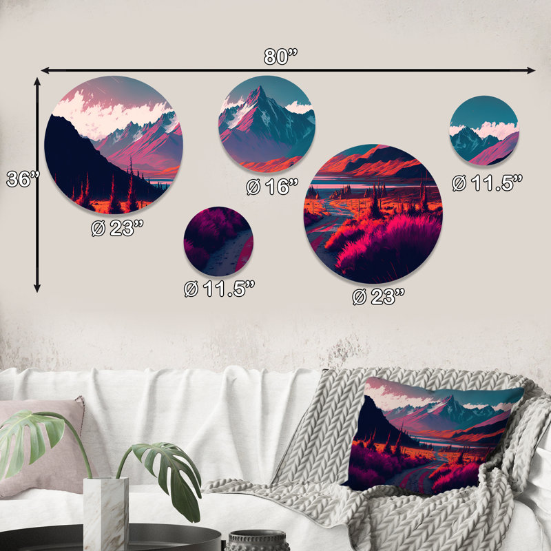 Landscape & Nature Wall Decor on Metal
