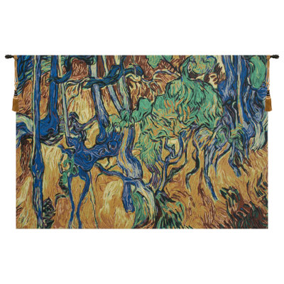 Tree Roots And Trunks Tapestry Wall Art