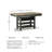Krout Solid Wood Base Dining Table
