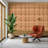 MB-008 – Teak Pyramid 3D Wall Panel