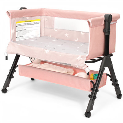 Height Adjustable and Foldable Bassinet