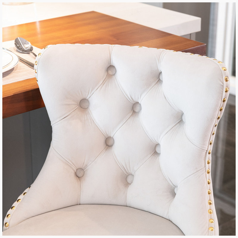 Tabouret Holmesfield, Beige