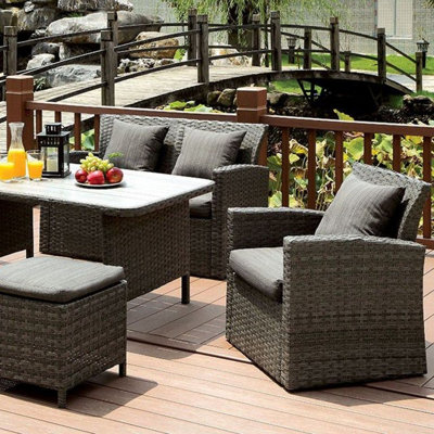 Debi Wicker Outdoor Lounge Chair