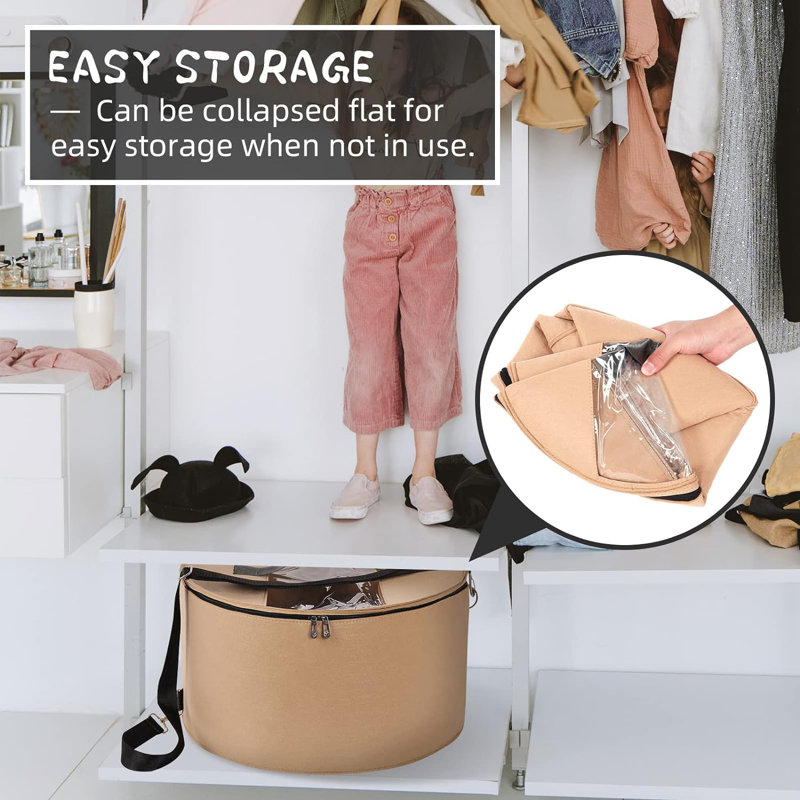 Latitude Run® Fabric Decorative Bin