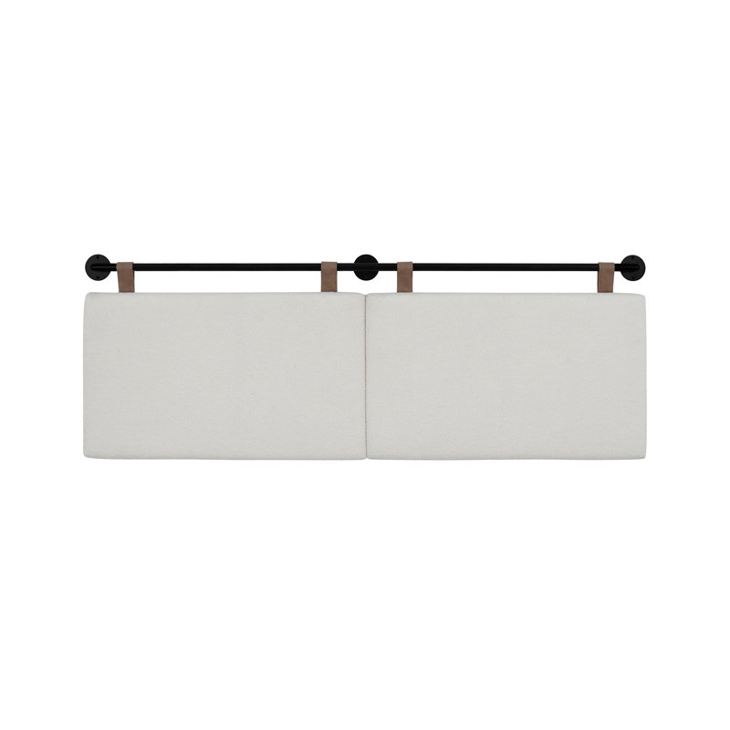 Boucle Upholstered Headboard, King