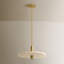 Tycho 2-Light Alabaster 2700K Dimmable Integrated LED Pendant