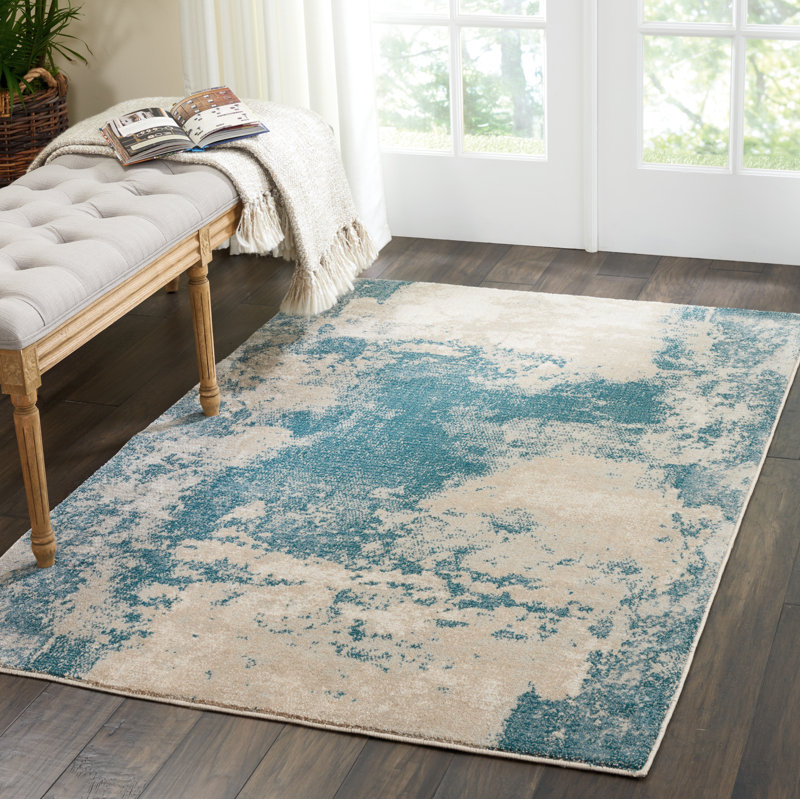 West Stockbridge Abstract Area Rug, Rectangle 160 x 221cm