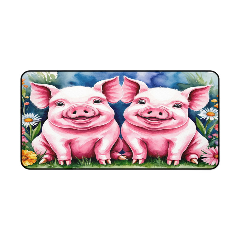 Polyester Desk Pad, 23.6x13.8