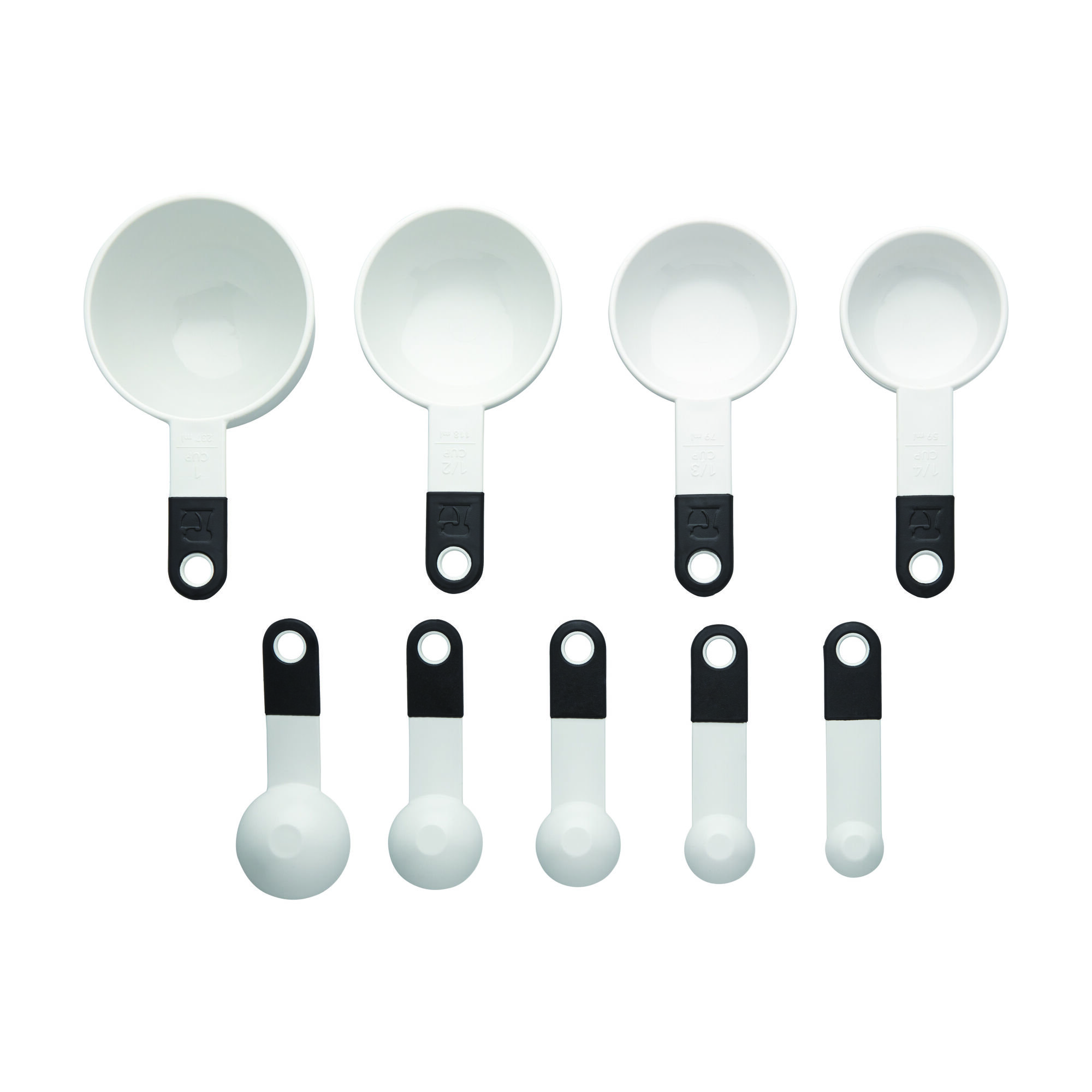 Kitchenaid 9-piece BPA-Free Plastic Measuring Cups and Spoons Set
