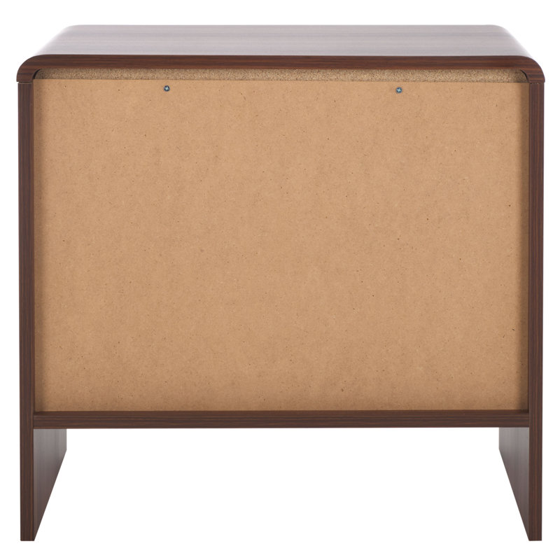 Arsenio 1 Drawer Nightstand, Brown