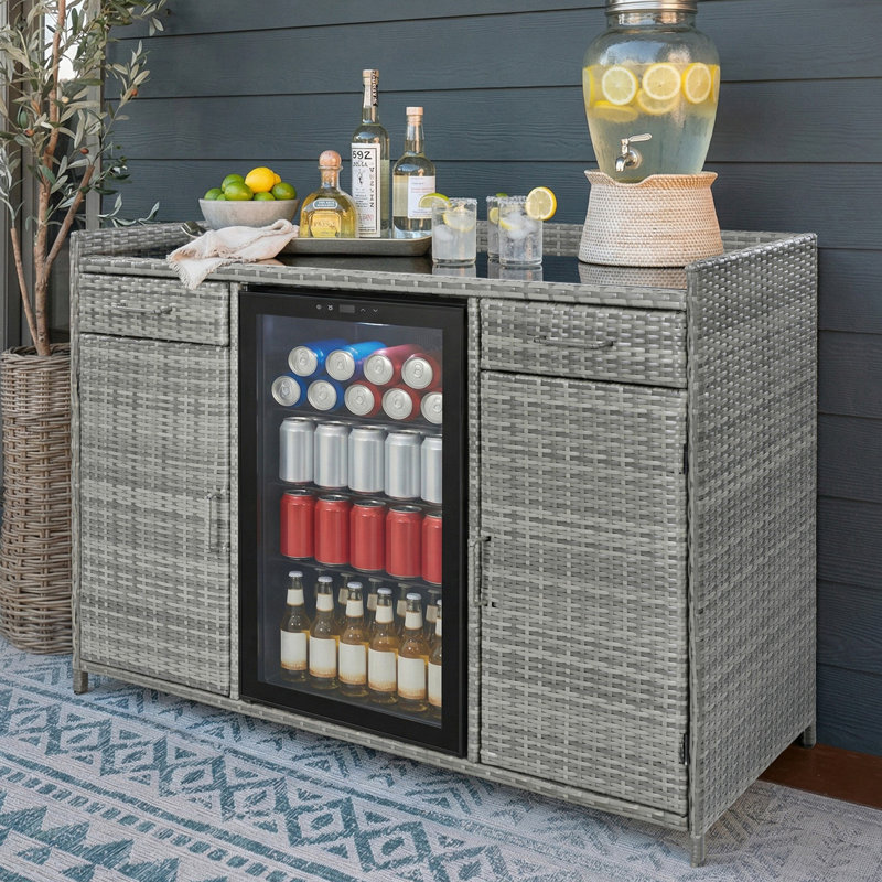 Buffet 2 portes, Gris