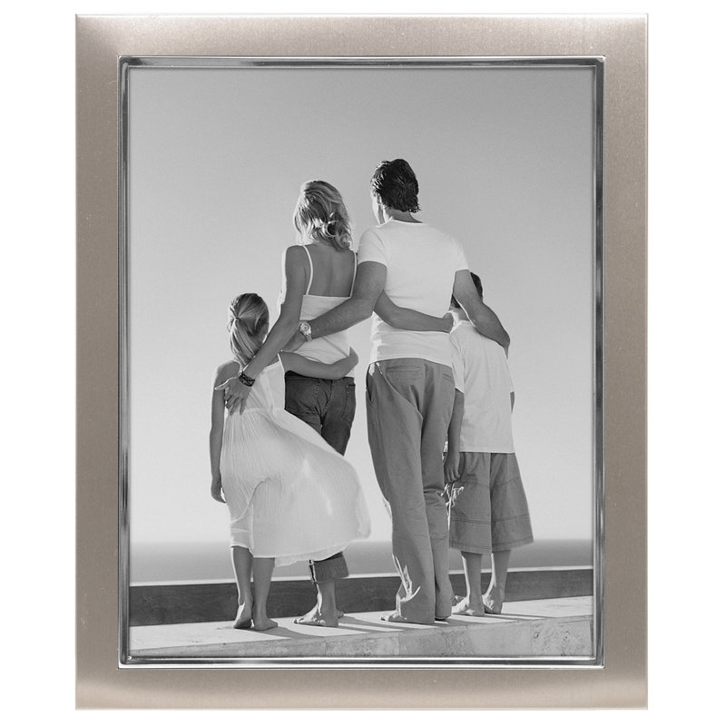 Silver Metal Matte Picture Frame