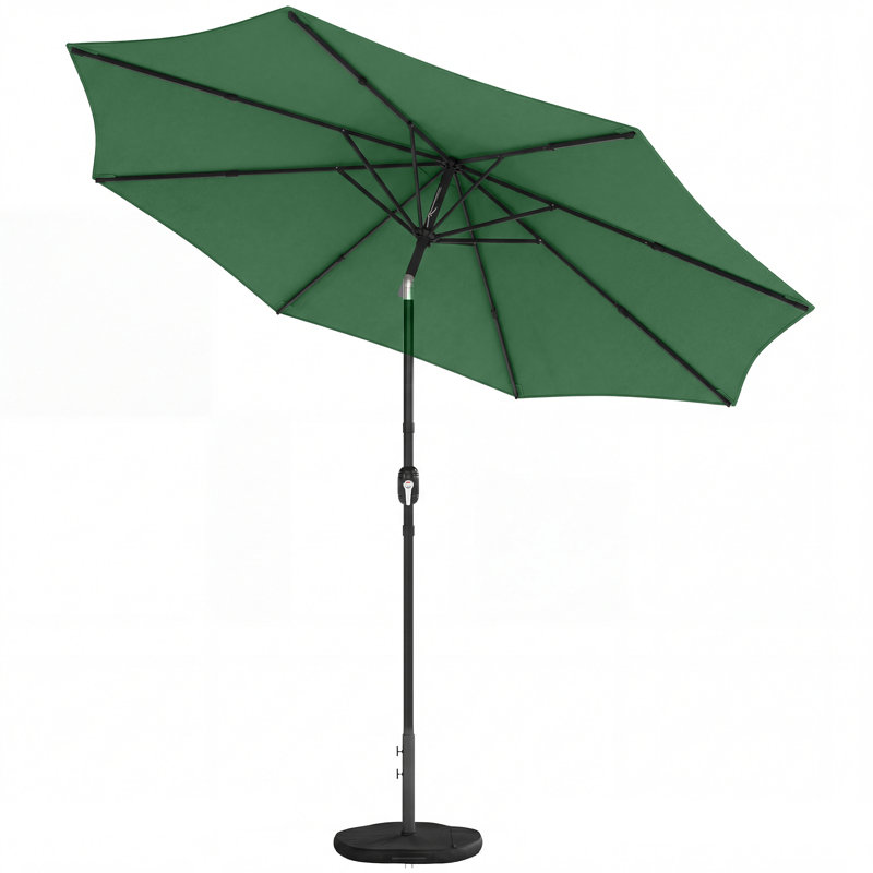 267cm Market Parasol, Green