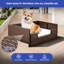 Canapé-lit en rotin et osier pour chien ou chat-1901767533-1901767520