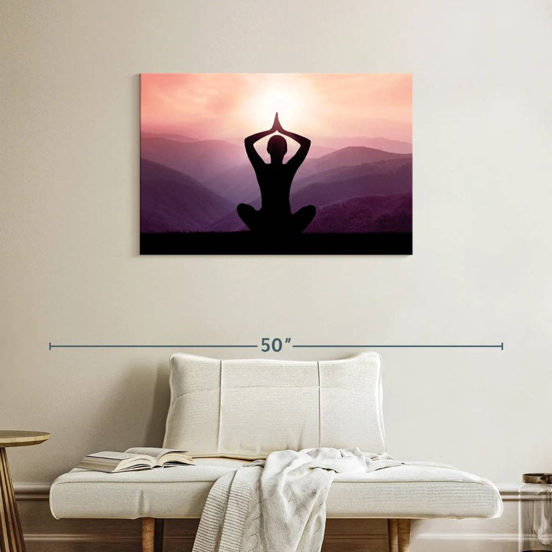 Kerrick Yoga Meditation, H 24 po x l 36 po