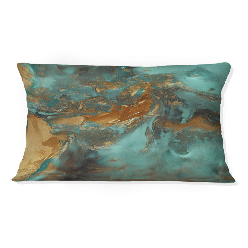 Coussin Whirling Waves I - Abstract Abstract