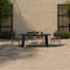 Pernelle 84'' Oval Outdoor Dining Table-1127705357