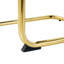 Upholstered Counter Stool with Metal Frame-94413542-94413543