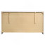 Commode 6 tiroirs ultrabrillante