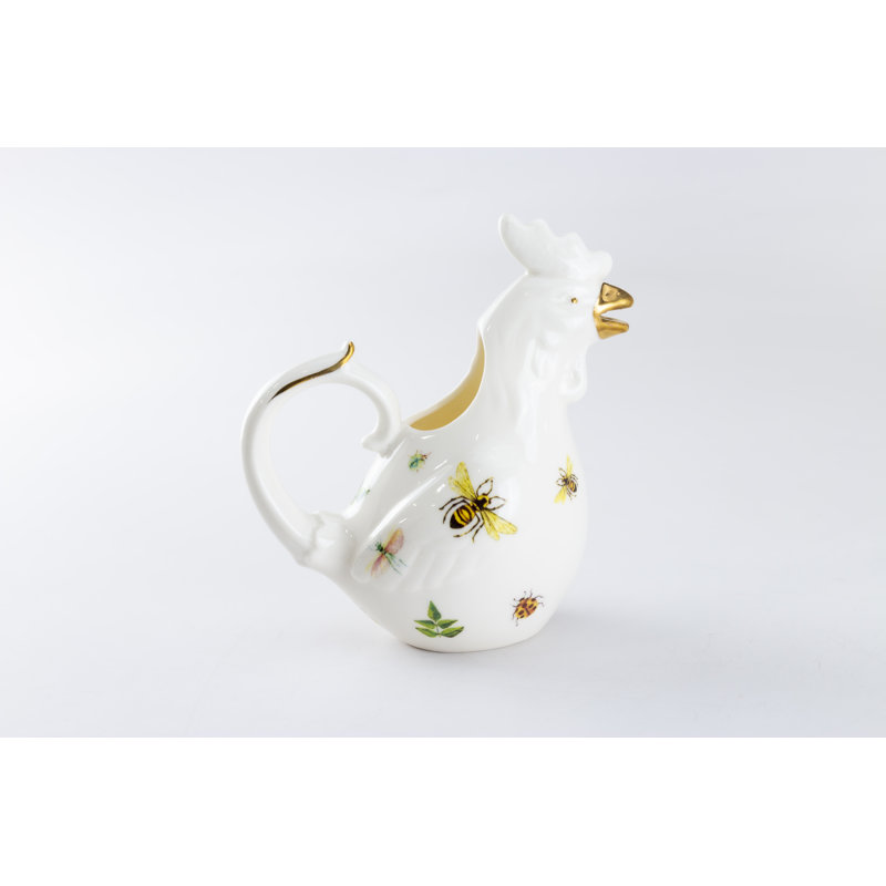 Sugar And Creamer Set with Lid