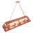 61" Long Running Horses Oblong Pendant-124967252